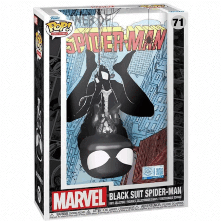 Обложка комикса Человек-Паук в чёрном костюме (Comic Cover Black Suit Spider-Man,  №71)