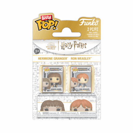 Bitty POP! Harry Potter, Hermione & Ron (2-pack)