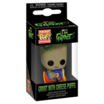 Брелок Funko POP! Грут с сырными палочками (Groot with Cheese Puffs)