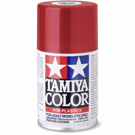 Аэрозоль Tamiya: Tamiya Spray Paint for Plastics TS-18 (metallic red)