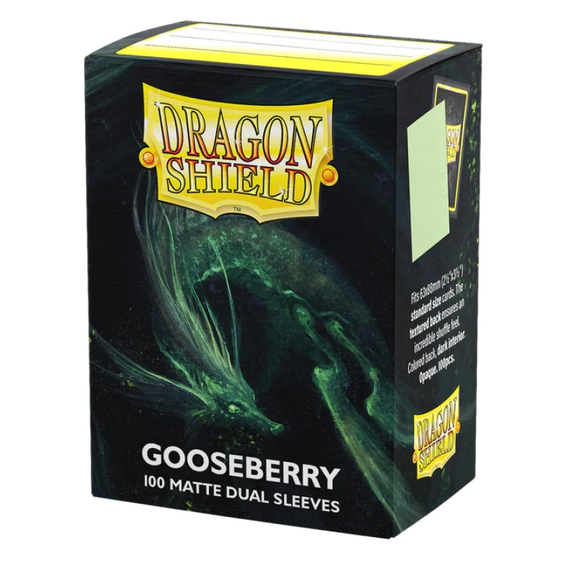 Протекторы Dragon Shield: Matte Dual (Gooseberry Sleeves)