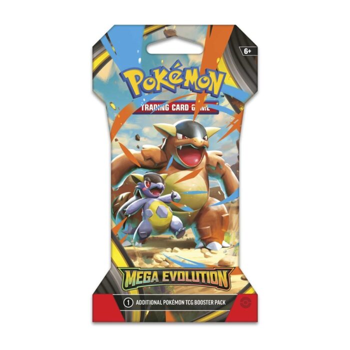 Pokemon TCG: Mega Evolution 1: Sleeved Booster (1 of 4 ver., random) — изображение 2