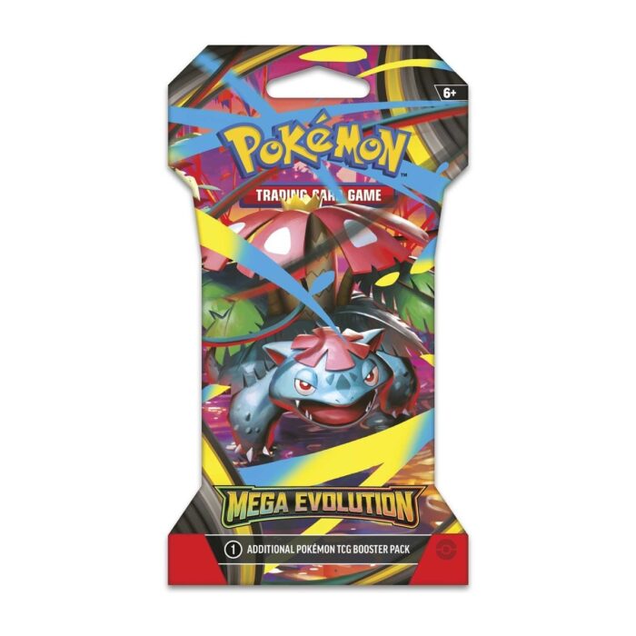 Pokemon TCG: Mega Evolution 1: Sleeved Booster (1 of 4 ver., random) — изображение 4