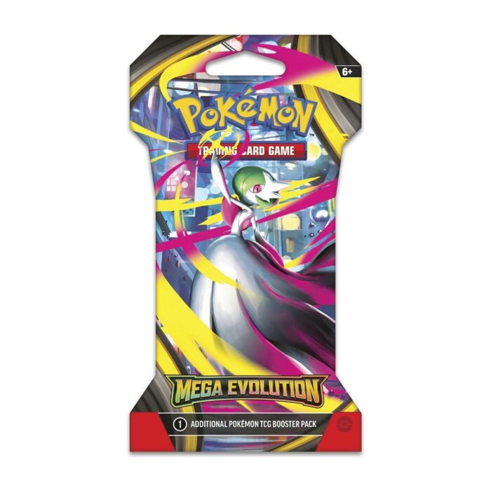 Pokemon TCG: Mega Evolution 1: Sleeved Booster (1 of 4 ver., random) — изображение 3