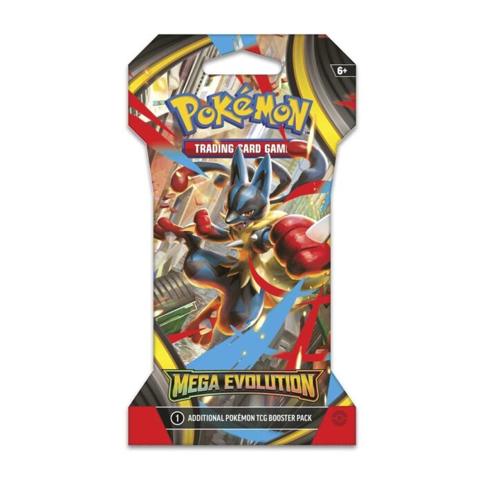 Pokemon TCG: Mega Evolution 1: Sleeved Booster (1 of 4 ver., random) — изображение 5