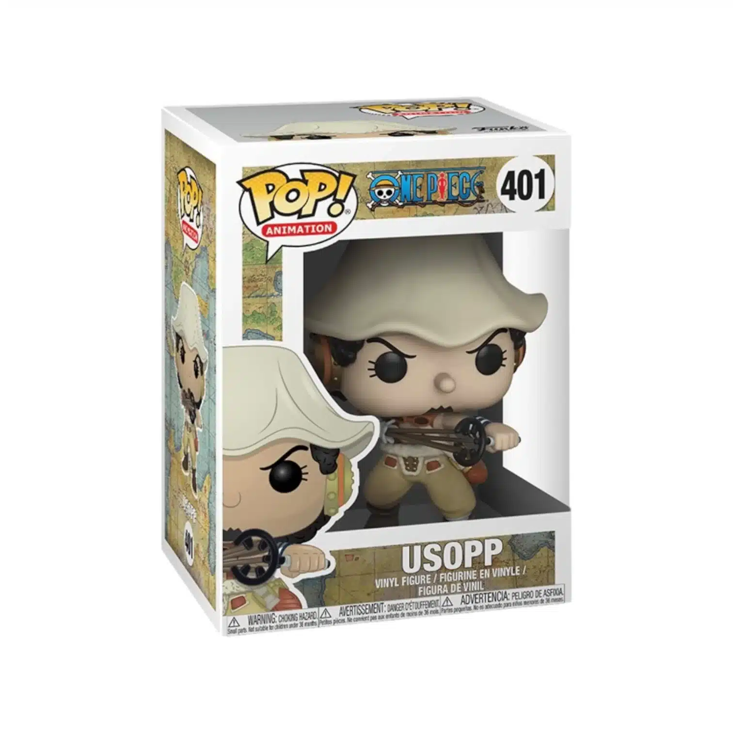 Usopp_401_Funko_Pop_-_One_Piece_Box Усопп (Usopp, №401) — изображение 1