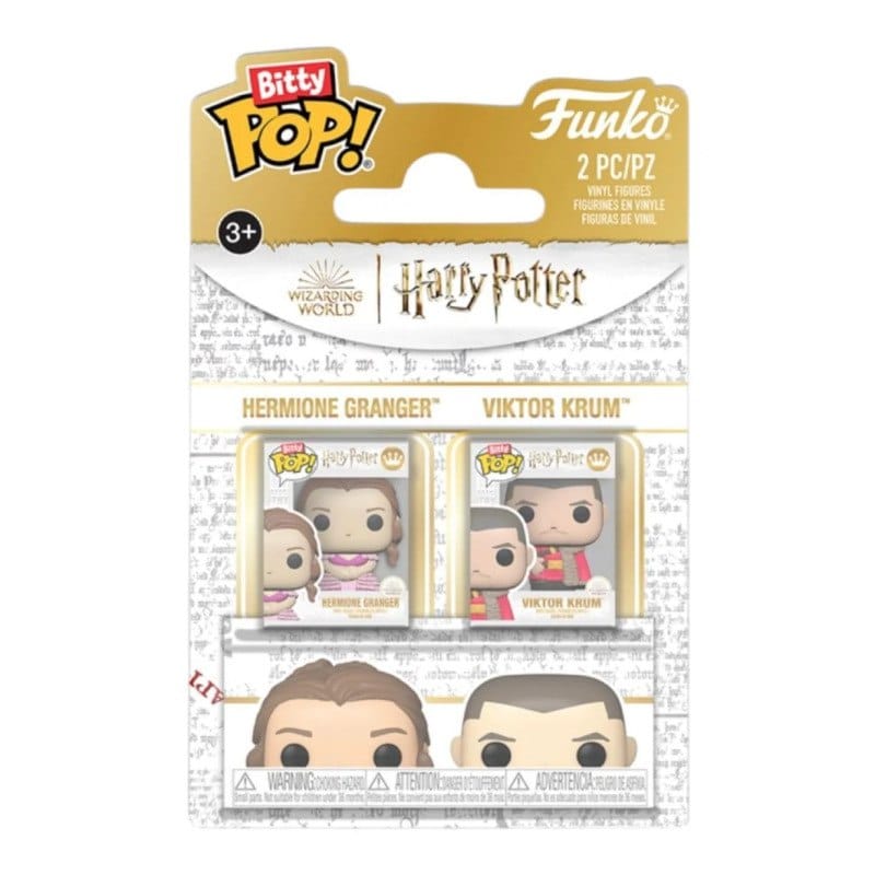 Bitty POP! Harry Potter, Hermione Granger & Viktor Krum 2-pack