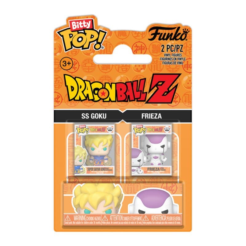 Bitty POP! Dragonball Z, SS Goku & Frieza 2-pack