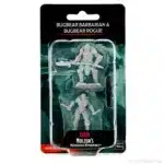 D&D Nolzur’s Marvelous Miniatures: Bugbear Barbarian Male & Bugbear Barbarian Female