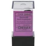 Набор кубиков Chessex։ Gemini Black-Purple/Gold Mini, Polyhedral 7-Die Set