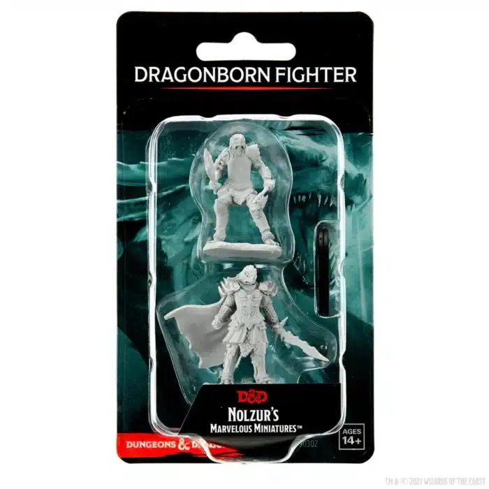 D&D Nolzur’s Marvelous Miniatures: Dragonborn Fighter Female