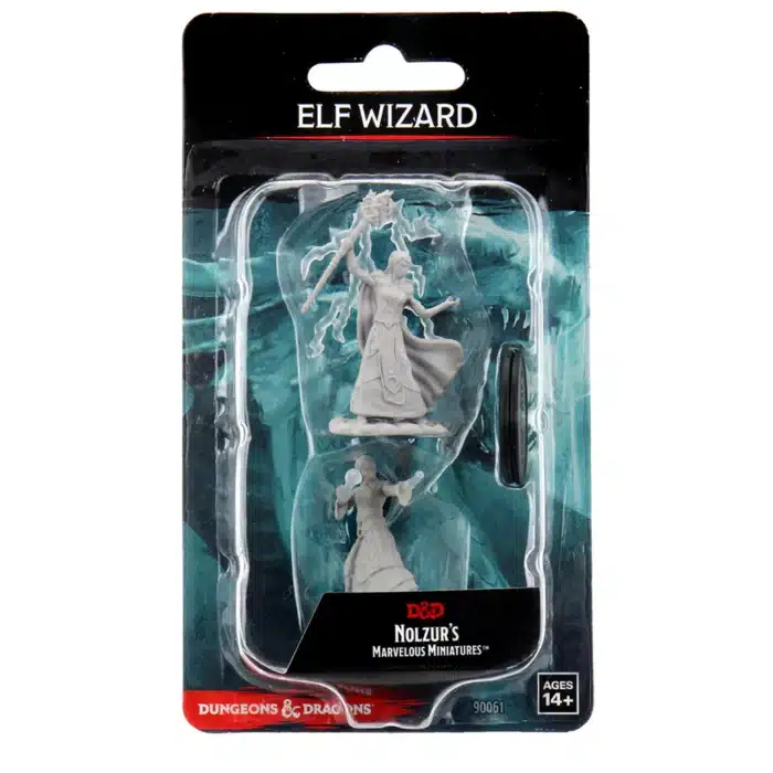 D&D Nolzur’s Marvelous Miniatures: Female Elf Wizard