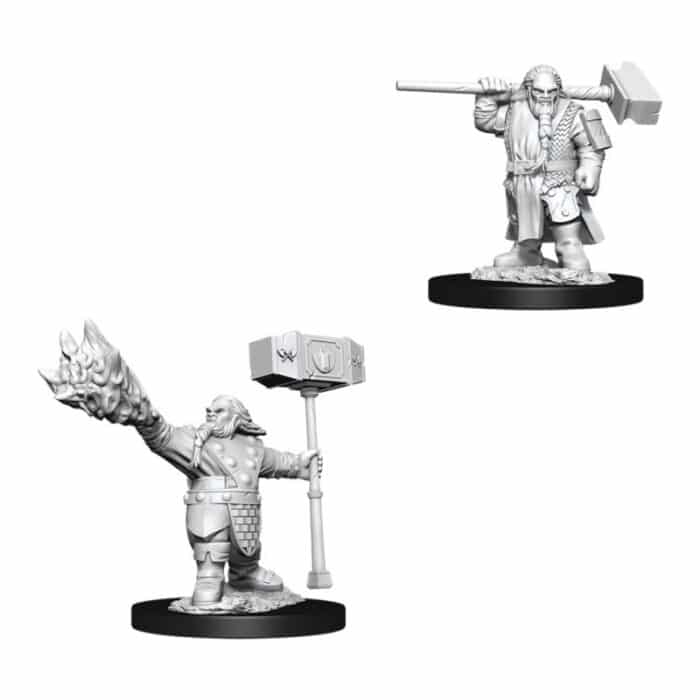 D&D Nolzur’s Marvelous Miniatures: Male Dwarf Cleric
