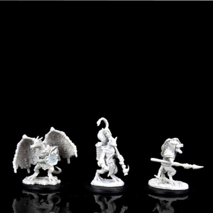 D&D Nolzur’s Marvelous Miniatures: Kobold Inventor, Dragonsheid & Sorcerer