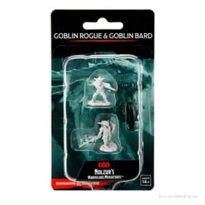D&D Nolzur’s Marvelous Miniatures: Male Goblin Rogue & Female Goblin Bard