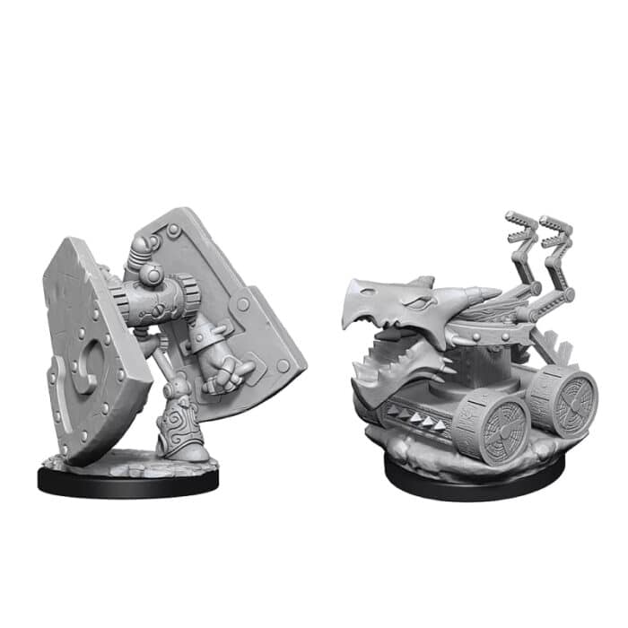 D&D Nolzur’s Marvelous Miniatures: Stone Defender & Oaken Bolter