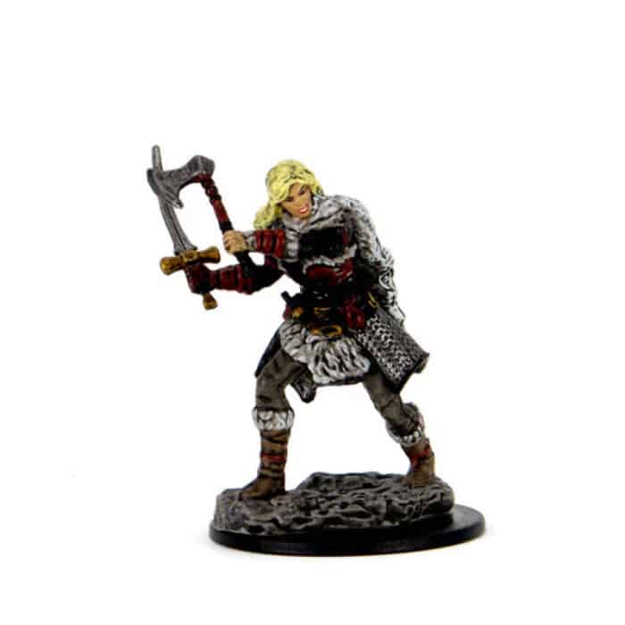 Фигурка D&D: Icons of the Realms Premium – Human Female Barbarian