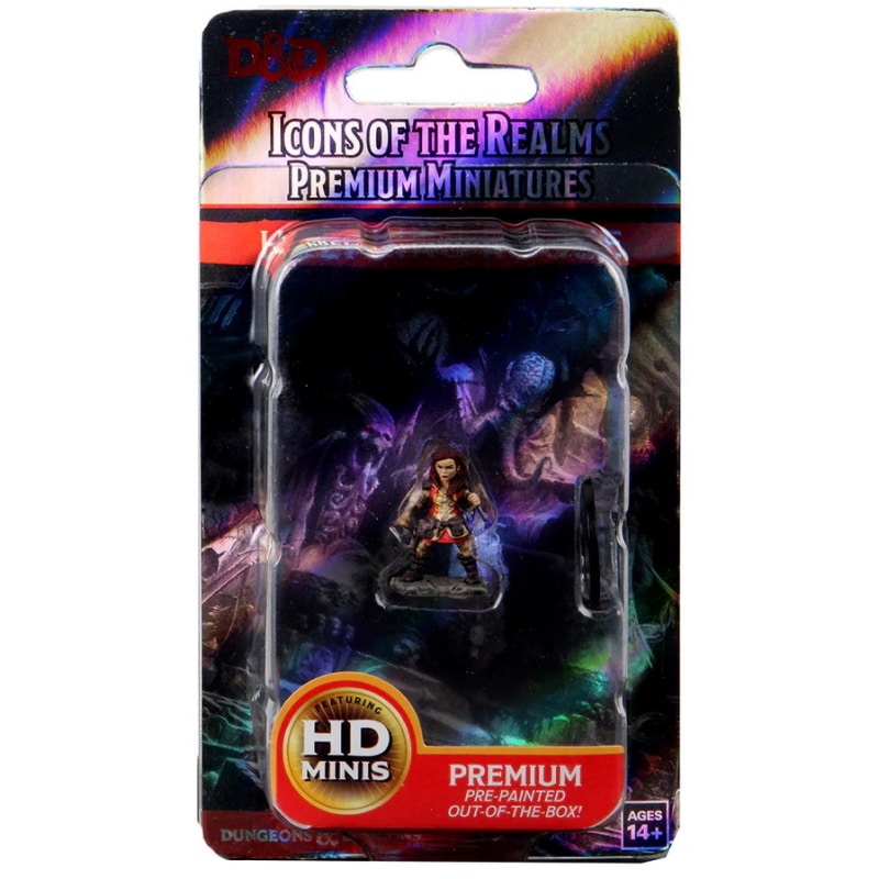 Фигурка D&D: Icons of the Realms Premium – Halfling Female Rogue