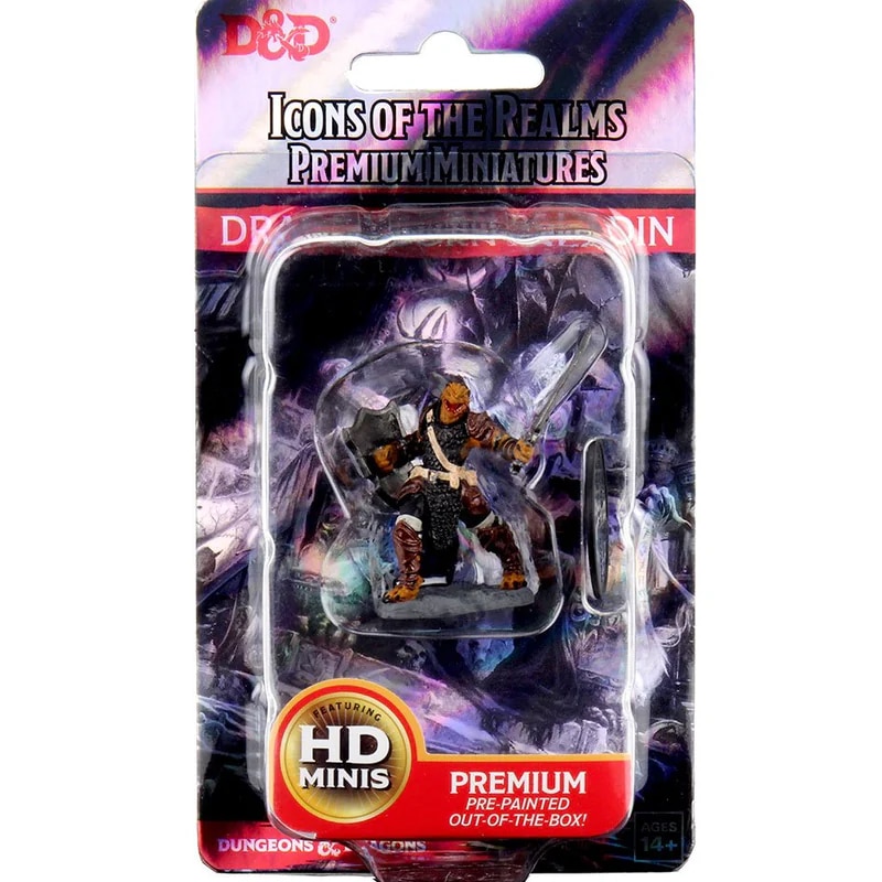 Фигурка D&D: Icons of the Realms Premium – Dragonborn Female Paladin