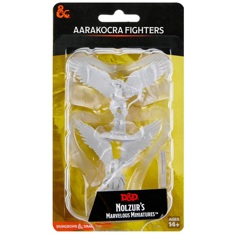 D&D Nolzur’s: Marvelous Miniatures – Aarakocra Fighters