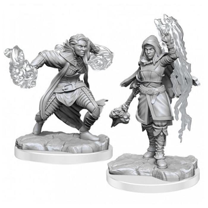 D&D Nolzur’s Marvelous Miniatures: Half-Elf Warlock
