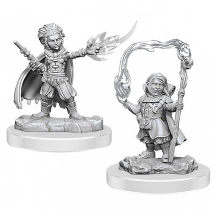 D&D Nolzur’s Marvelous Miniatures: Halfling Wizards