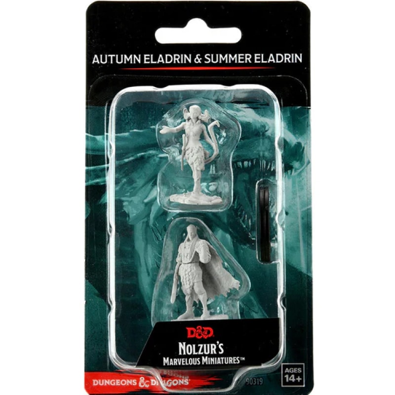 D&D Nolzur’s Marvelous Miniatures: Autumn Eladrin & Summer Eladrin