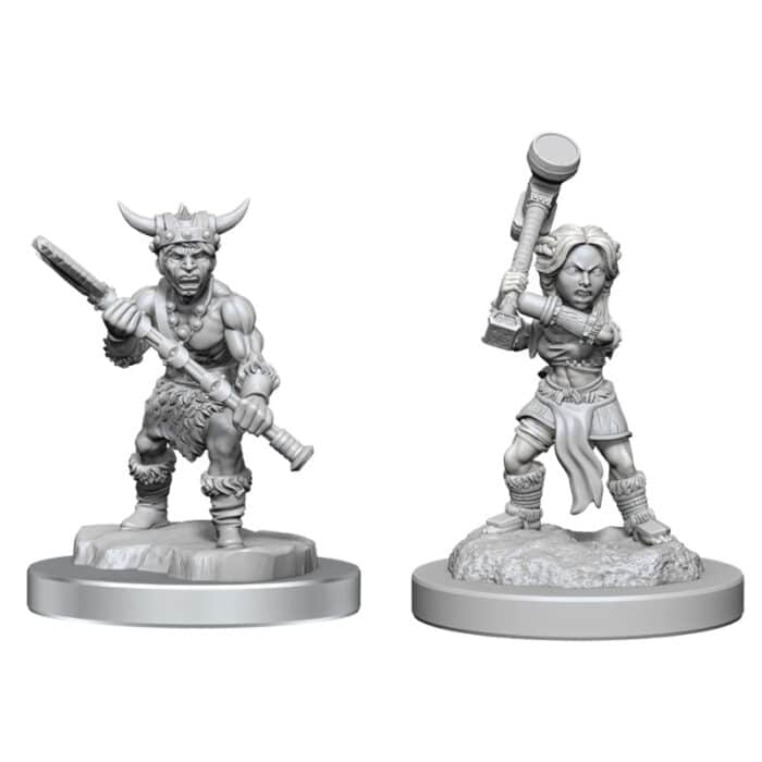 D&D Nolzur’s Marvelous Miniatures: Halfling Barbarians
