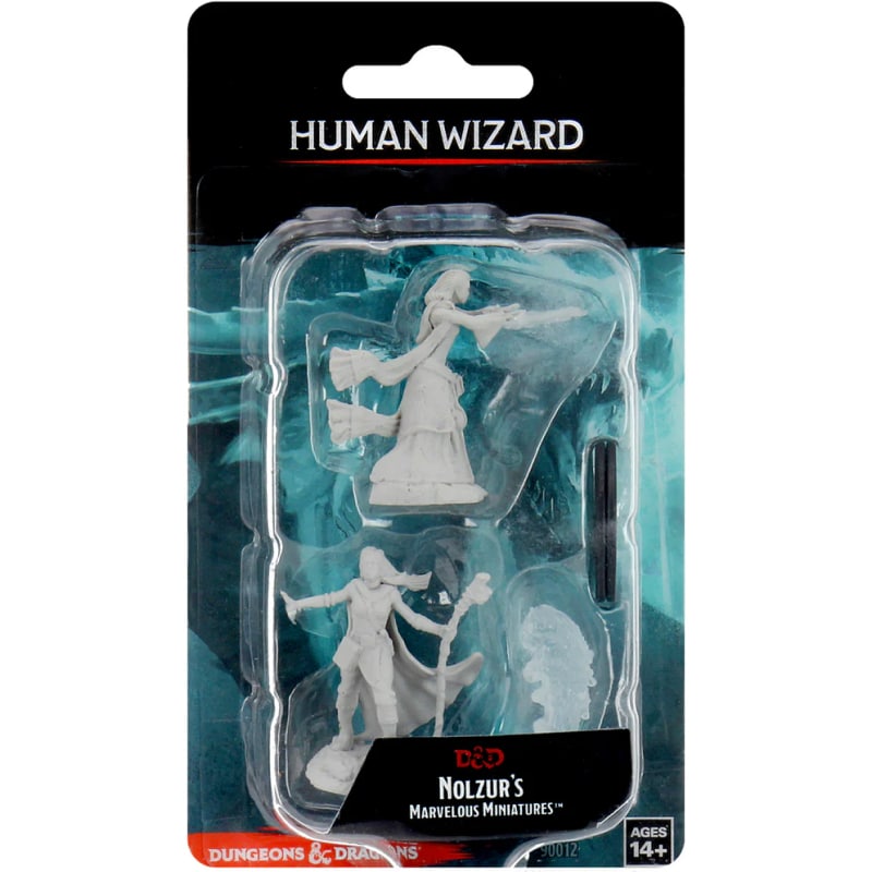 D&D Nolzur’s Marvelous Miniatures: Female Human Wizard
