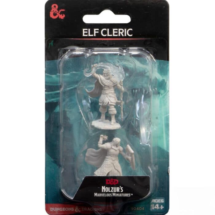 D&D Nolzur’s Marvelous Miniatures: Elf Cleric Male
