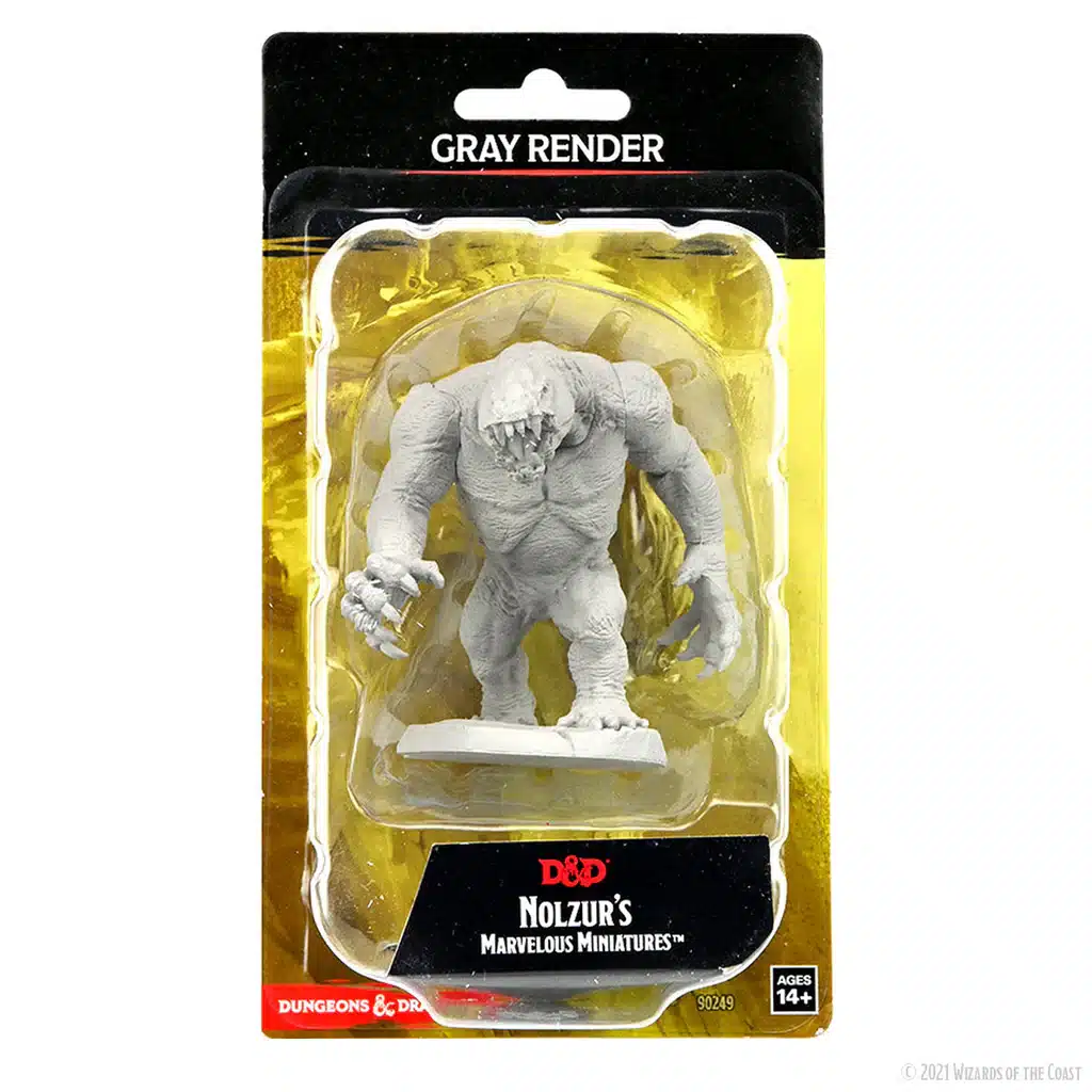 D&D Nolzur’s Marvelous Miniatures: Gray Render D&D Nolzur’s Marvelous Miniatures: Gray Render