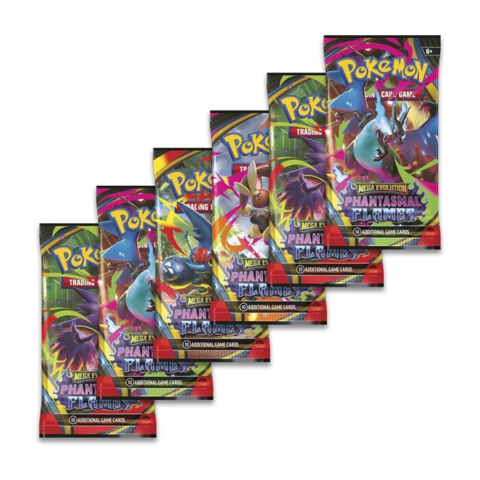 Pokemon TCG: Mega Evolution - Phantasmal Flames Booster — изображение 5
