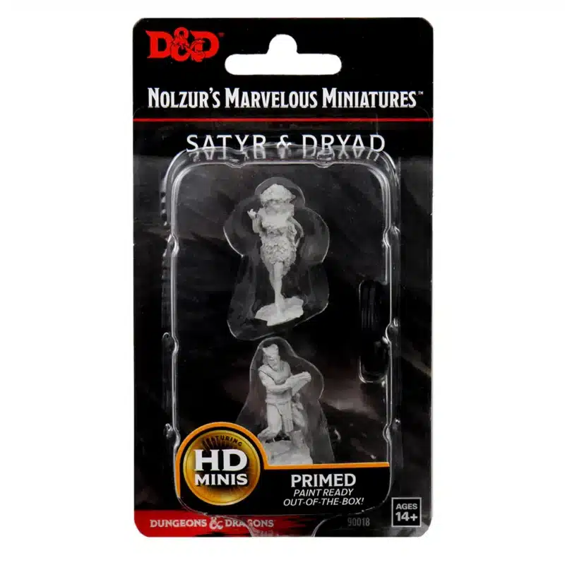D&D Nolzur’s Marvelous Miniatures: Satyr & Dryad