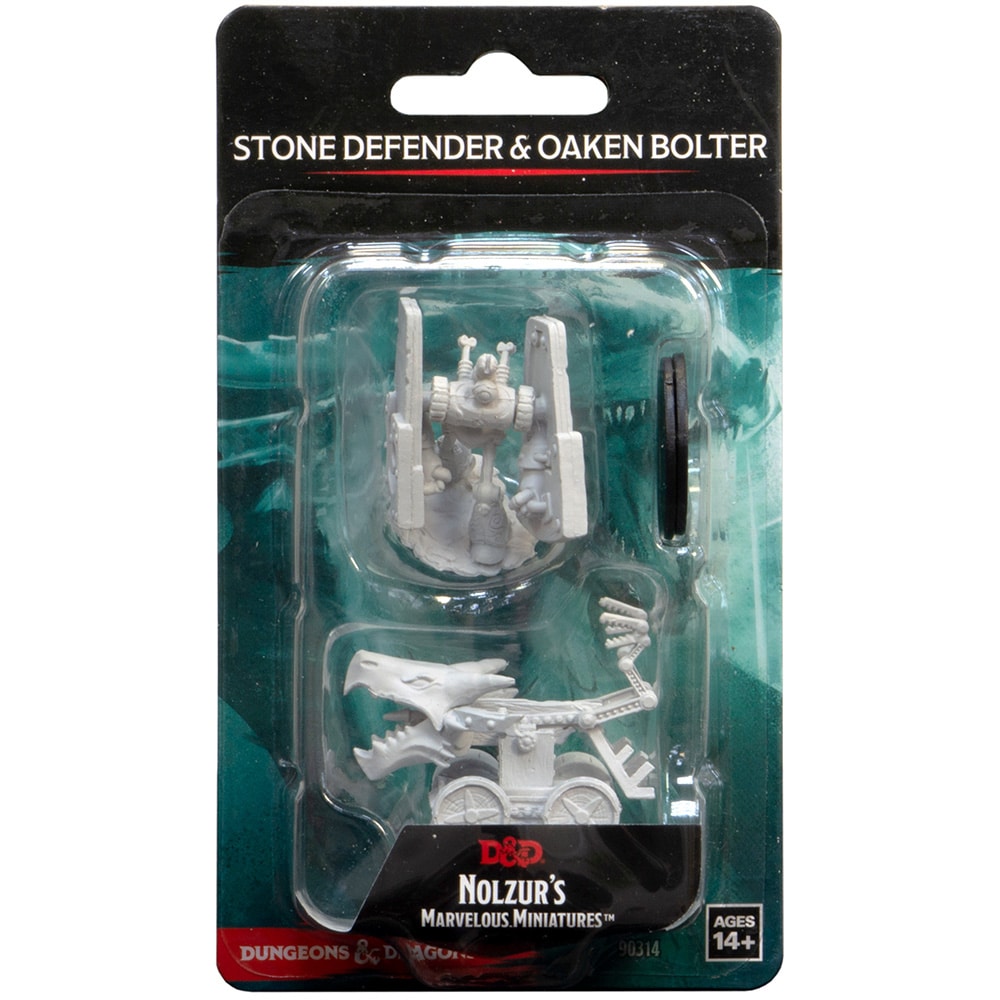 D&D Nolzur’s Marvelous Miniatures: Stone Defender & Oaken Bolter D&D Nolzur’s Marvelous Miniatures: Stone Defender & Oaken Bolter