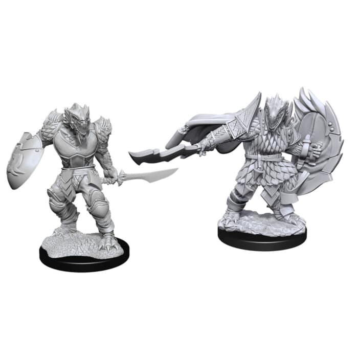 D&D Nolzur’s Marvelous Miniatures: Dragonborn Fighter Male