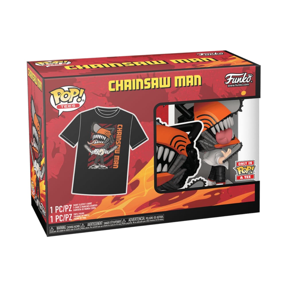 84079_CHAINSAW_MAN_RUBBLE_BOX_FRONT_GLAM-WEB Funko POP! & Tee: Chainsaw Man (№1804, XL) - Image 1