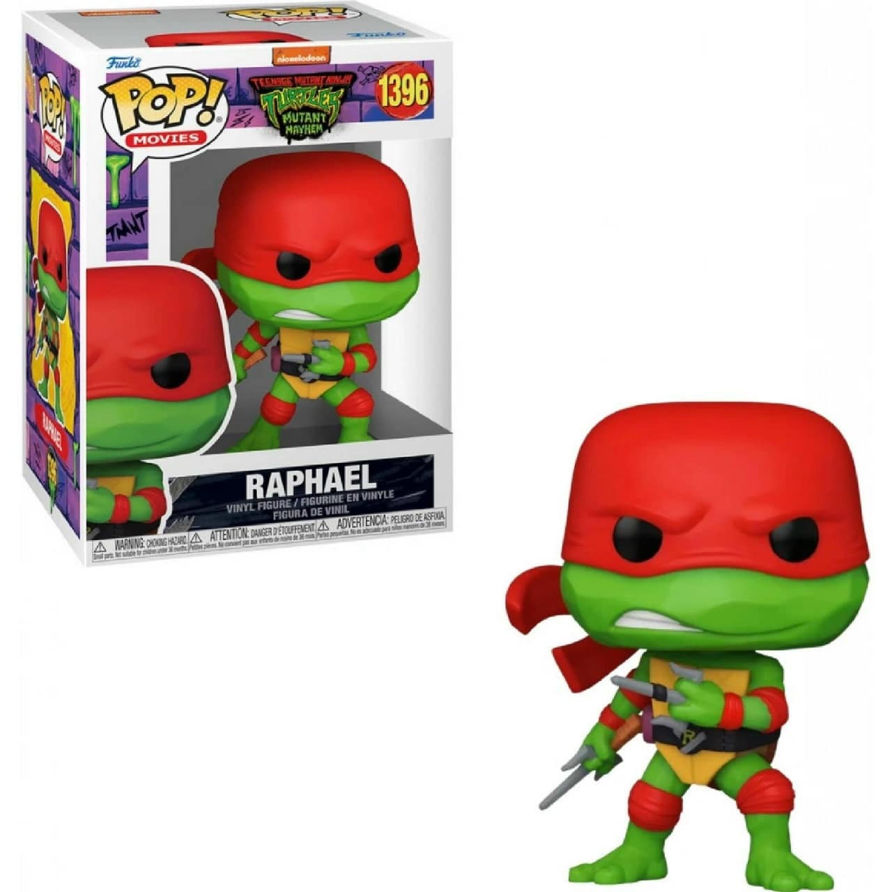 Фигурка Funko POP! Movies. Teenage Mutant Ninja Turtles: Raphael 1396 Фигурка Funko POP! Movies. Teenage Mutant Ninja Turtles: Raphael 1396