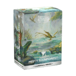 Протекторы Dragon Shield: Matte Dual (Misty Rainforest, Landfall Series)