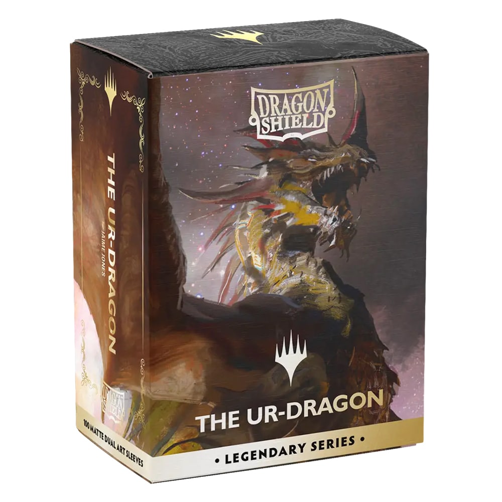 dragon-shield-magic-the-gathering-sleeves-matte-dual-art-the-urdragon__23340 Протекторы Dragon Shield: Matte Dual (The Ur-Dragon, Legend Series) — изображение 1