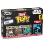 Bitty POP! Star Wars (Han Solo, Chewbacca, Greedo, Mystery)