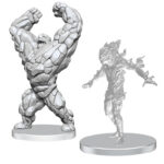 Pathfinder Deep Сuts. Неокрашенные миниатюры: Living Landslide & Living Wildfire