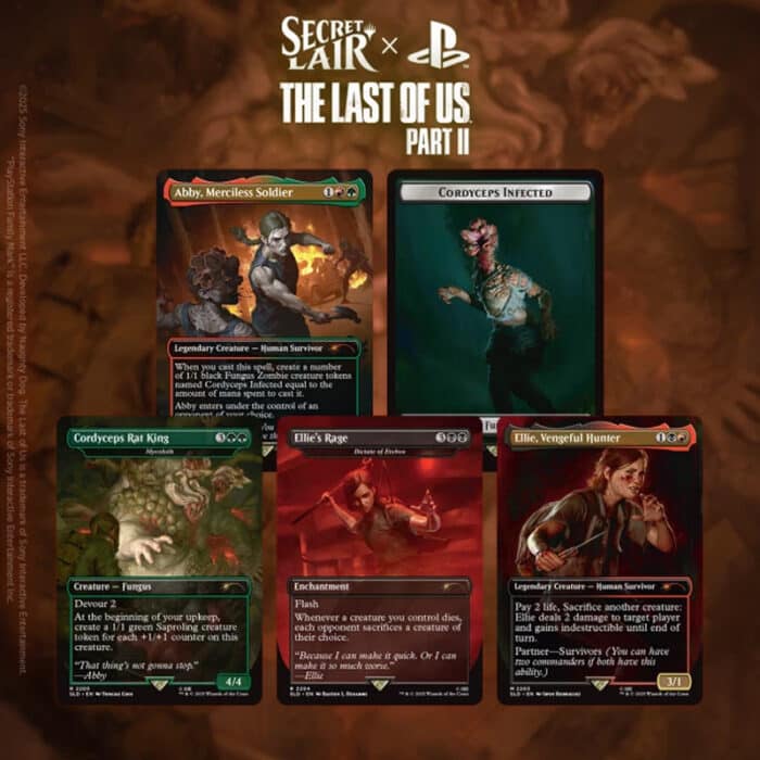 MTG. Secret Lair x The Last of Us: Part II – Non Foil