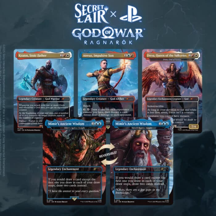 MTG. Secret Lair x God of War: Norse – Non Foil