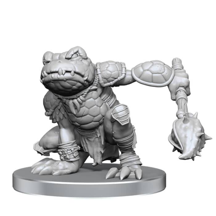 Pathfinder Deep Сuts. Неокрашенные миниатюры: Boggard Scout & Castoroides