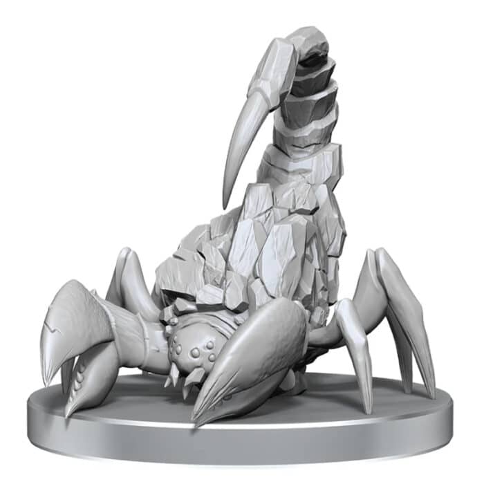 Pathfinder Deep Сuts. Неокрашенные миниатюры: Cave Scorpion & Hunting Spider