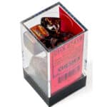 Набор кубиков Chessex։ Scarab Blue Blood, Polyhedral 7-Die Set