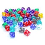 Кубик Chessex Translucent: Polyhedral D10 Dice