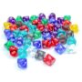 Кубик Chessex Translucent: Polyhedral D10 Dice