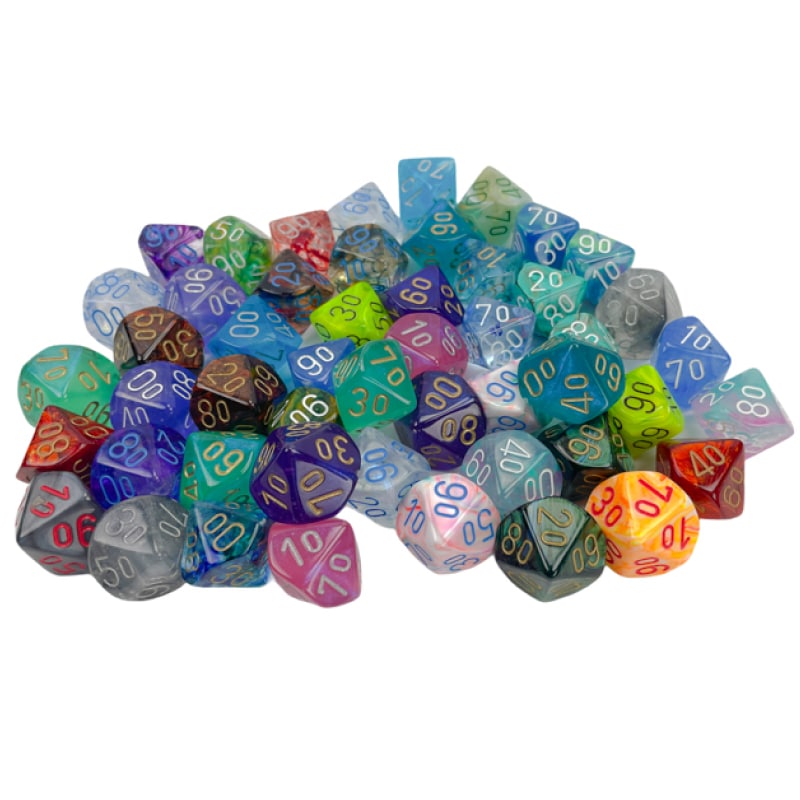 Кубик Chessex Signature: Polyhedral D00 Dice