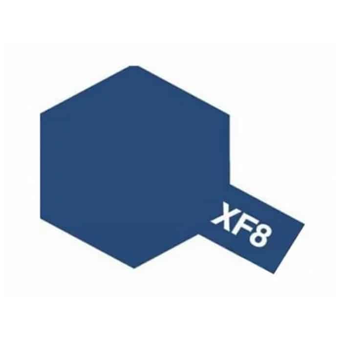 Краска Tamiya։ Эмалевая Flat Blue (Матовый Синий, XF-8)